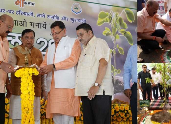 मुख्यमंत्री धामी ने हरेला पर्व के अवसर ‘शहीदों के नाम पौधरोपण’ कार्यक्रम में प्रतिभाग किया