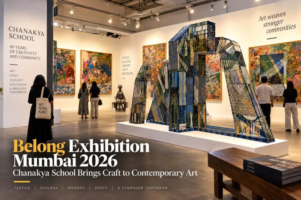 Belong Exhibition Mumbai 2026: Chanakya School Brings Craft to Contemporary Art