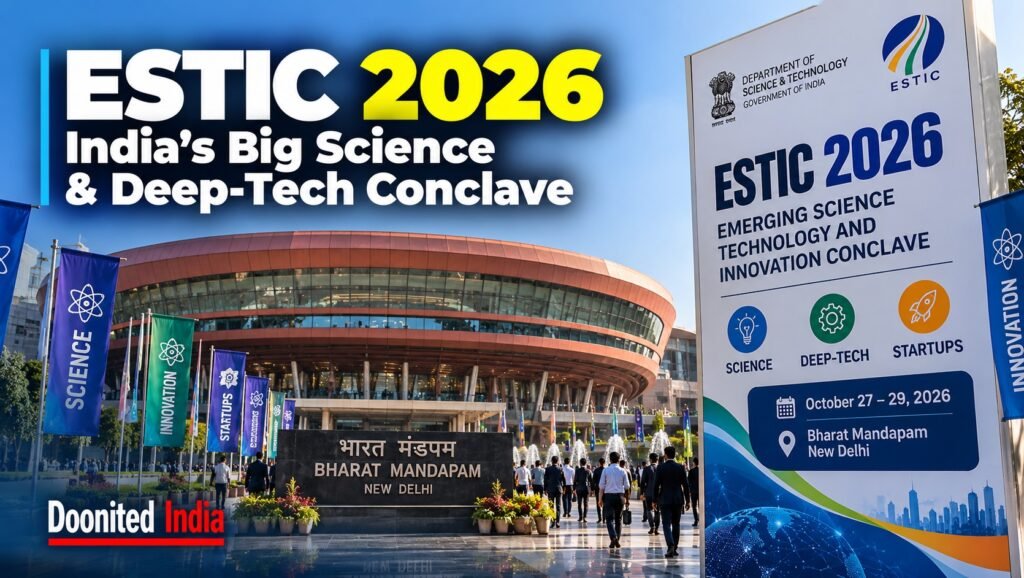 ESTIC 2026: India’s Science, Startups and Innovation ESTIC 2026: India’s Science, Startups and Innovation