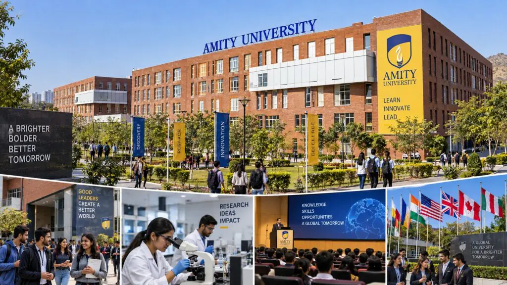 Explore how Amity University has evolved from 2005