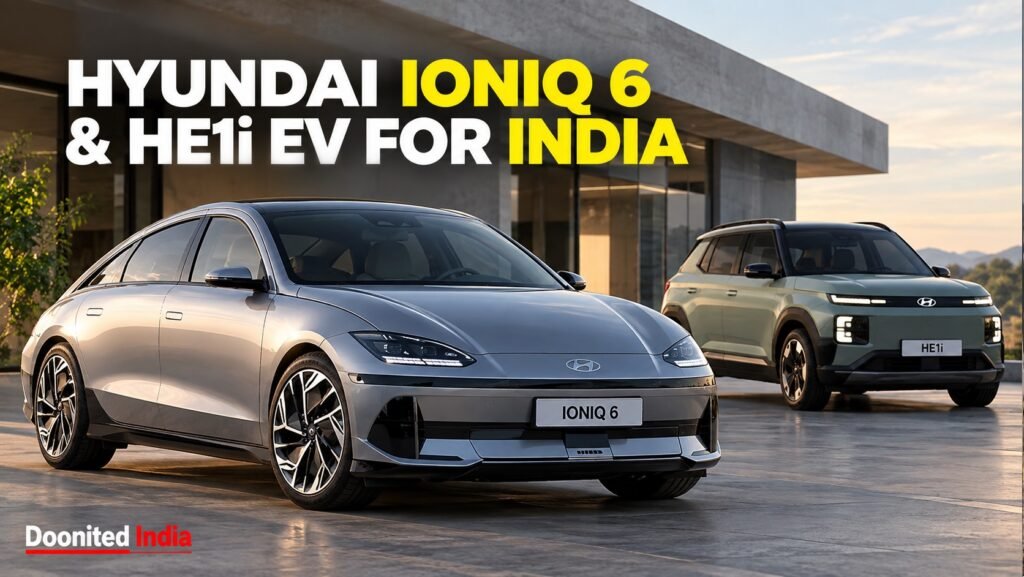 Hyundai Ioniq 6 and HE1i: Upcoming EVs for India