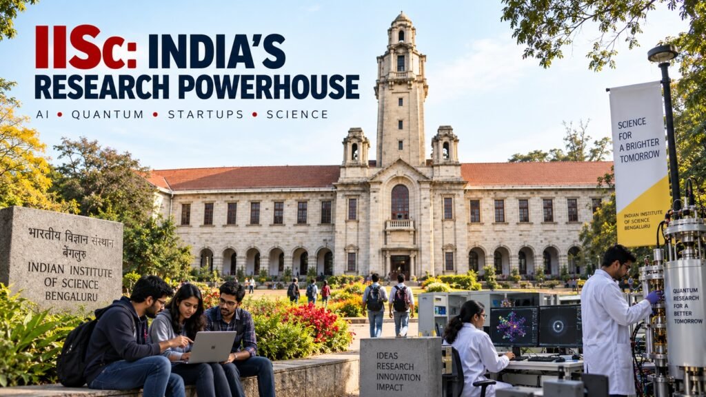 IISc: How India’s Premier Science Institute Is Building the Future IISc: How India’s Premier Science Institute Is Building the Future