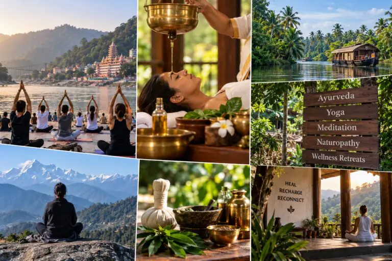 India has also developed a premium wellness-retreat segment India has also developed a premium wellness-retreat segment