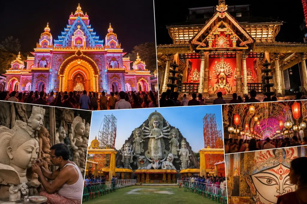 Kolkata Durga Puja 2026 brings together spectacular pandals