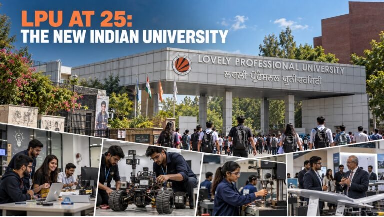 LPU’s 25th year arrives at an interesting moment for Indian higher education.