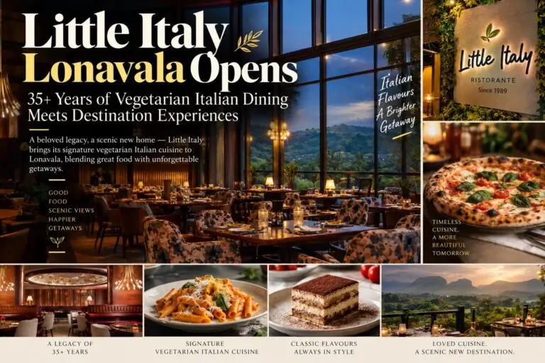 Little Italy has opened an 11,000+ sq ft destination restaurant in Lonavala