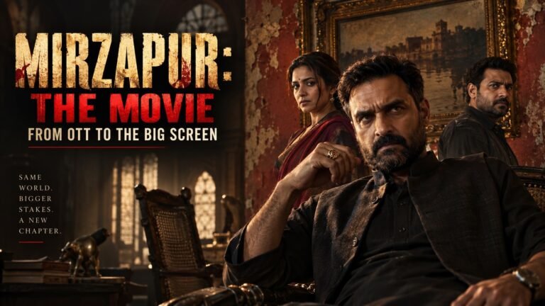 Mirzapur The Movie: What Its OTT-to-Cinema Move Means for India