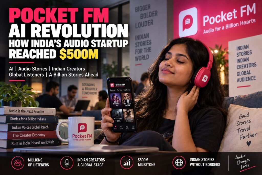 Pocket FM AI Revolution: How India’s Audio Startup Reached 0M Pocket FM AI Revolution: How India’s Audio Startup Reached 0M