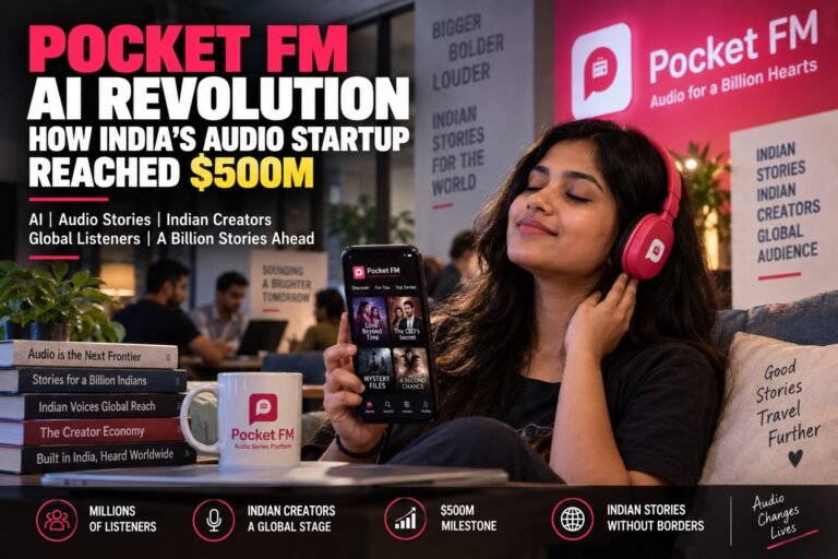 Pocket FM AI Revolution: How India’s Audio Startup Reached 0M