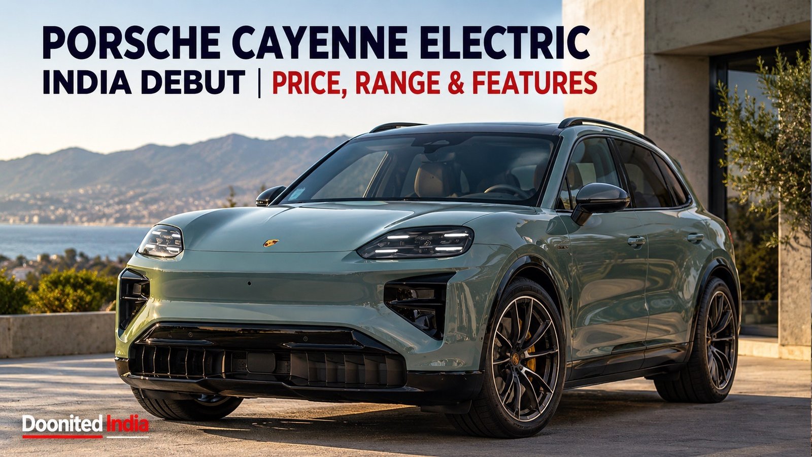 Porsche Cayenne Electric: Luxury SUV is scheduled for its formal India debut