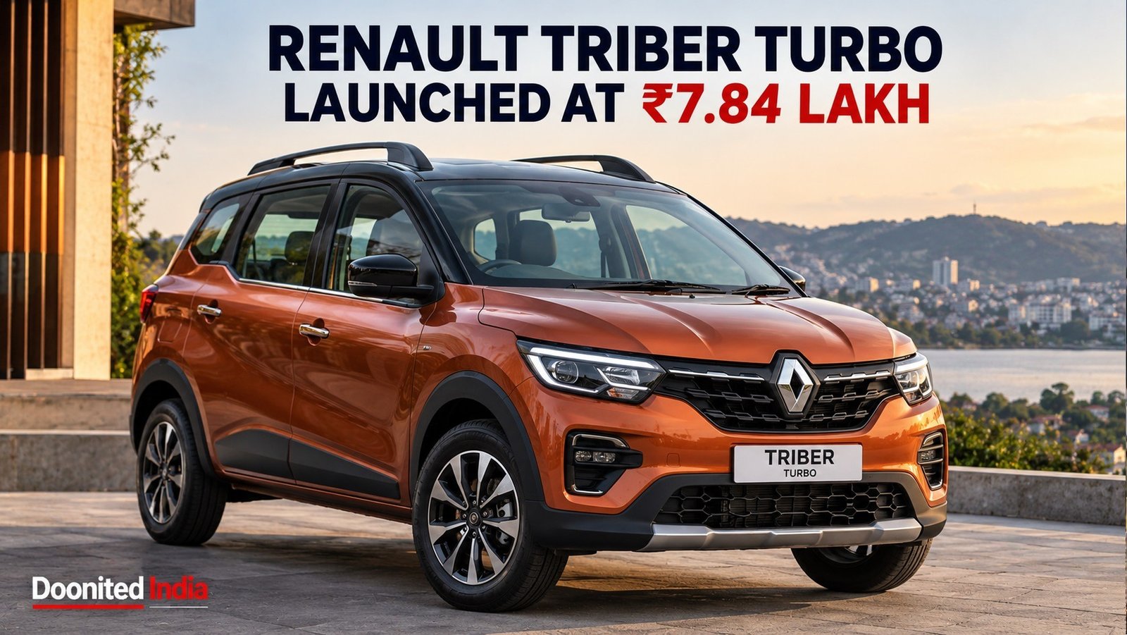 Renault Triber Turbo compact seven-seater MPV in India