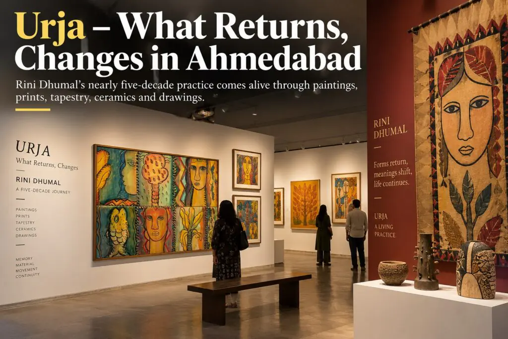 Rini Dhumal’s Urja Exhibition in Ahmedabad: A Five-Decade Tribute