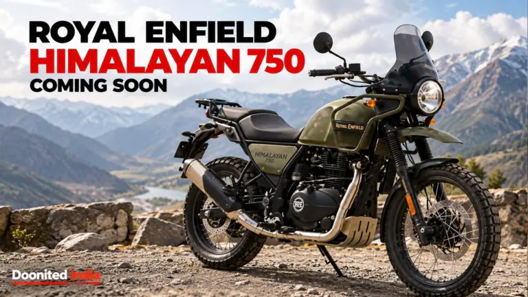 Royal Enfield Himalayan 750 is expected in India early 2027