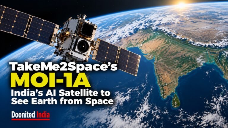 TakeMe2Space MOI-1A: India’s Orbital AI Satellite