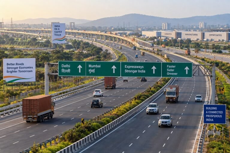 India expressway and economic impact