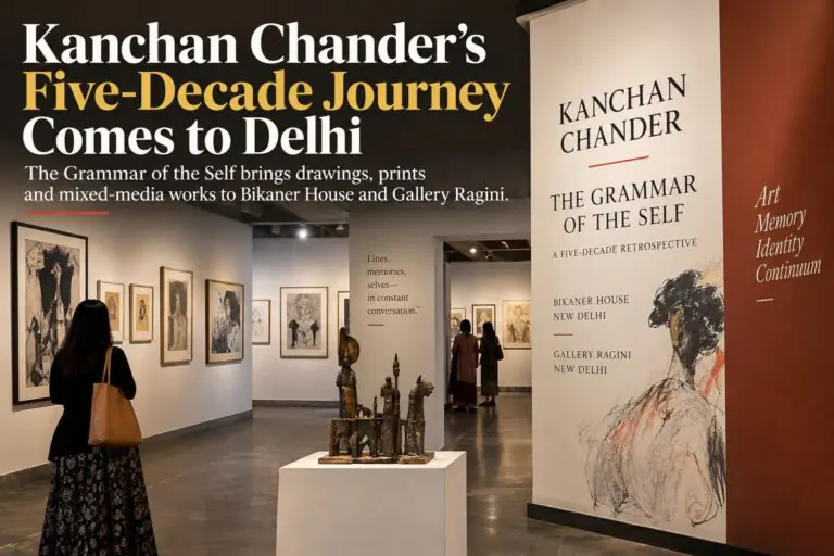 The Grammar of the Self: Kanchan Chander Retrospective in Delhi 2026
