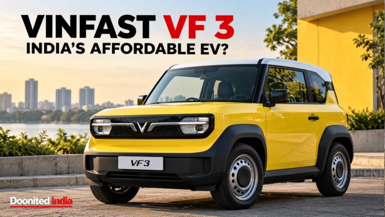 The VinFast VF 3, set to arrive in India The VinFast VF 3, set to arrive in India