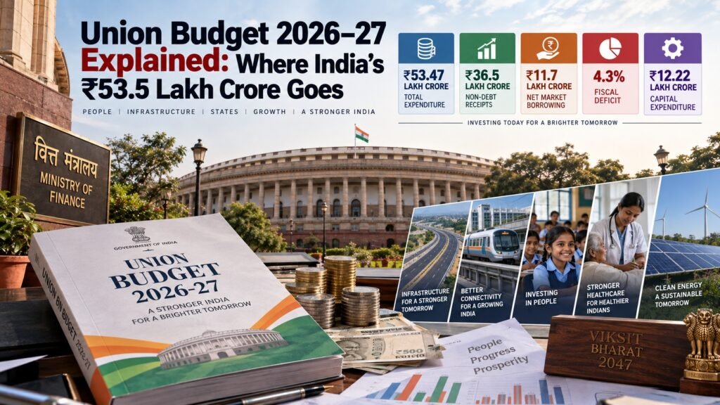 Union Budget 2026–27: Where Your Money Goes