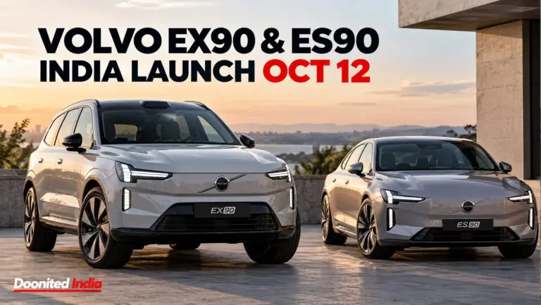 Volvo EX90 and ES90 India Launch on October 12, 2026