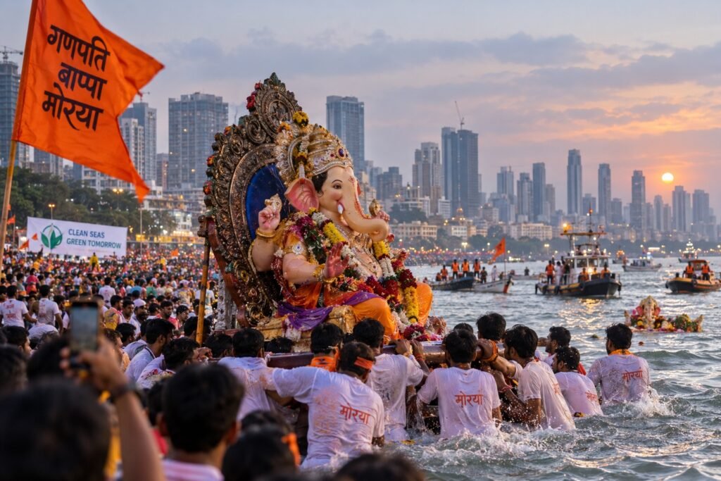 When India Says Goodbye to Bappa When India Says Goodbye to Bappa