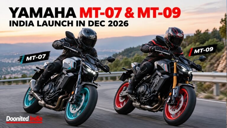 Yamaha MT-07 and MT-09 India Launch