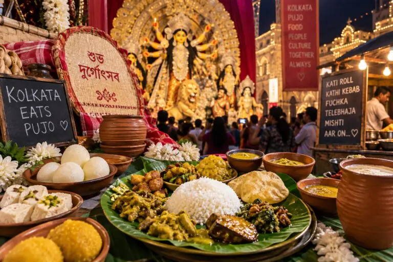 Discover Kolkata’s Durga Puja through food