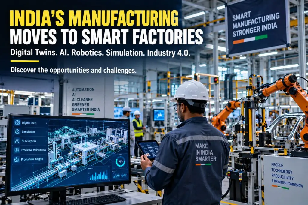 India’s Smart Factory Revolution: Digital Twins, AI & Robotics