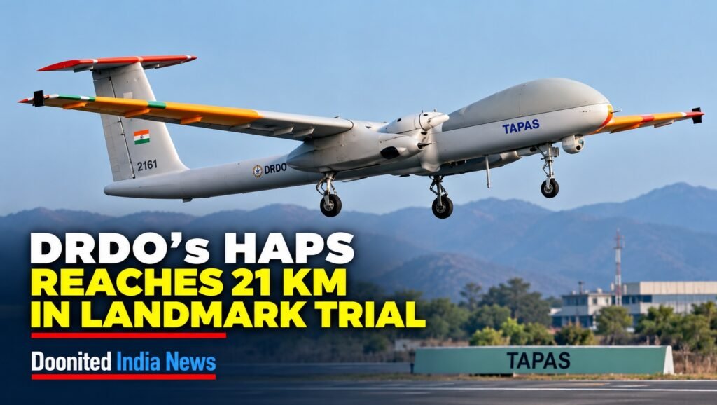 DRDO HAPS Trial: India’s Push into the Stratosphere