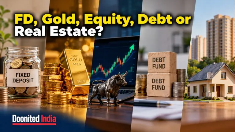Gold vs Stocks vs FD India 2026: Which Asset Fits Your Goal?