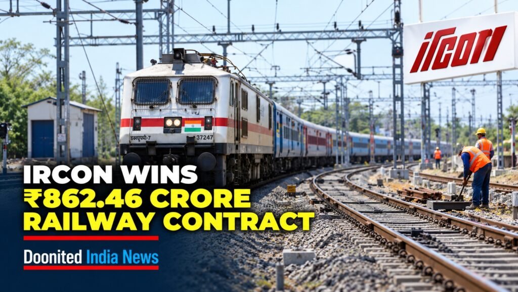 IRCON Wins ₹862 Crore Railway Contract: Why It Matters