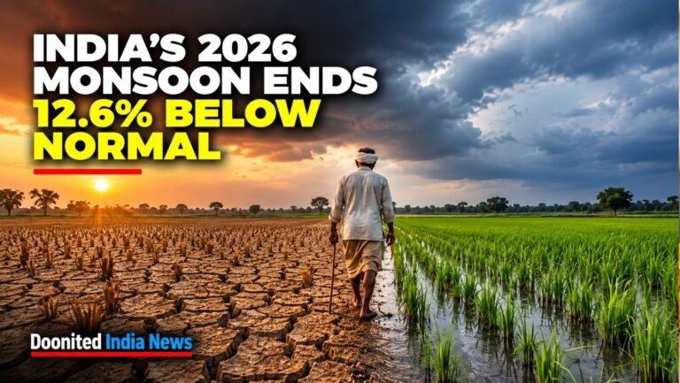 India’s 2026 Monsoon Deficit: Water Stress and Food Prices