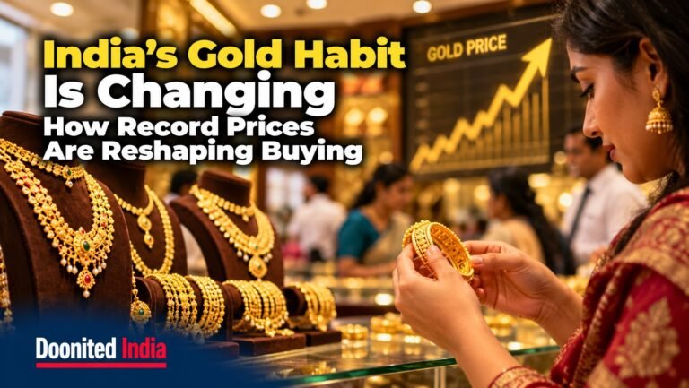 India’s Gold Habit Is Changing: How Record Prices Are Reshaping Buying