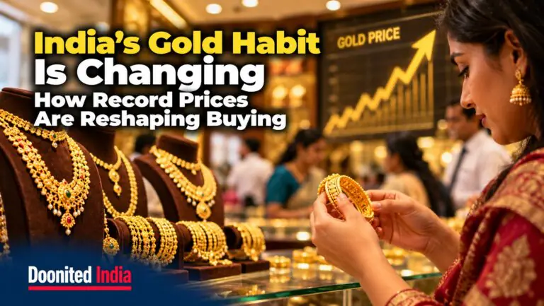 India’s Gold Habit Is Changing: How Record Prices Are Reshaping Buying