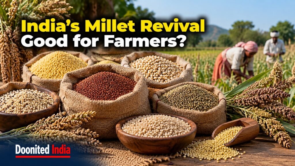 India’s Millet Revival: Will the Forgotten Grains Benefit Farmers? India’s Millet Revival: Will the Forgotten Grains Benefit Farmers?