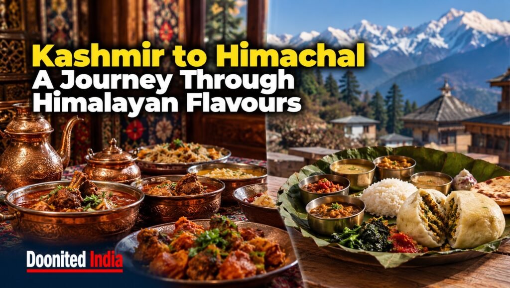 Kashmiri Wazwan and Himachali Dham: The Taste of Himalayan Winter Kashmiri Wazwan and Himachali Dham: The Taste of Himalayan Winter