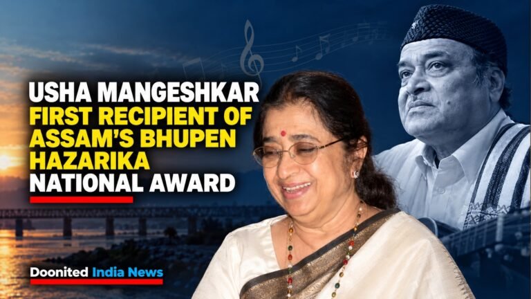 Usha Mangeshkar to Receive Bhupen Hazarika National Award